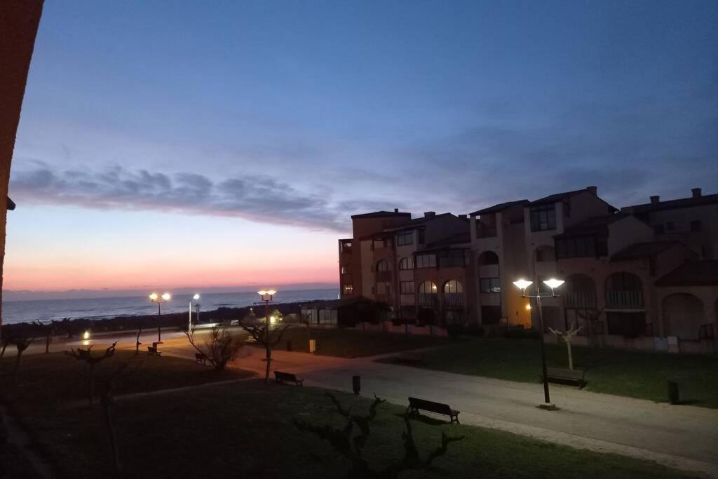 T2, Vue Sur Mer, Terrasse, Parking Prive Le Barcarès Exteriör bild